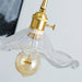 Glass Hibiscus Flower Swag Light - Simprolos