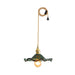 Glass Hibiscus Flower Swag Light - Simprolos