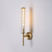 Glass Linear Brass Wall Light - Simprolos