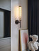Glass Linear Brass Wall Light - Simprolos