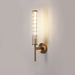 Glass Linear Brass Wall Light - Simprolos