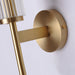 Glass Linear Brass Wall Light - Simprolos
