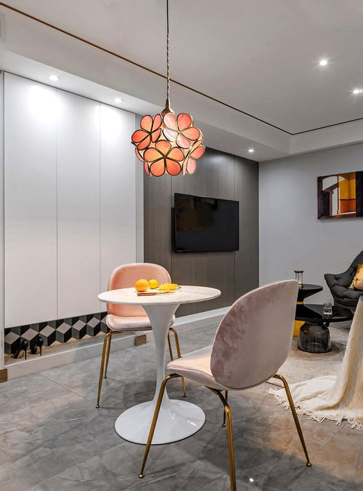 Glass Petal Pendant Light - Simprolos