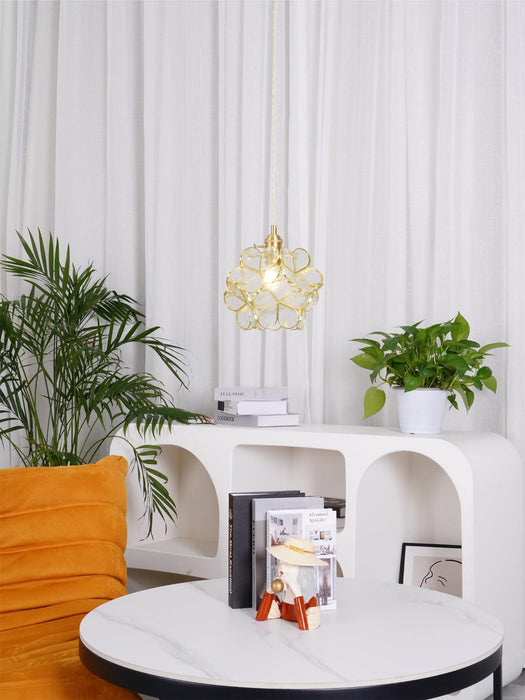 Glass Petal Pendant Light - Simprolos
