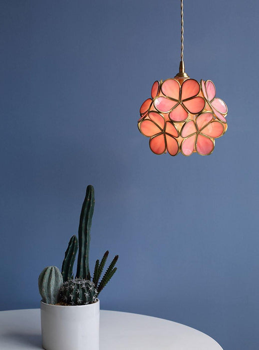 Glass Petal Pendant Light - Simprolos