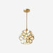 Glass Petal Pendant Light - Simprolos