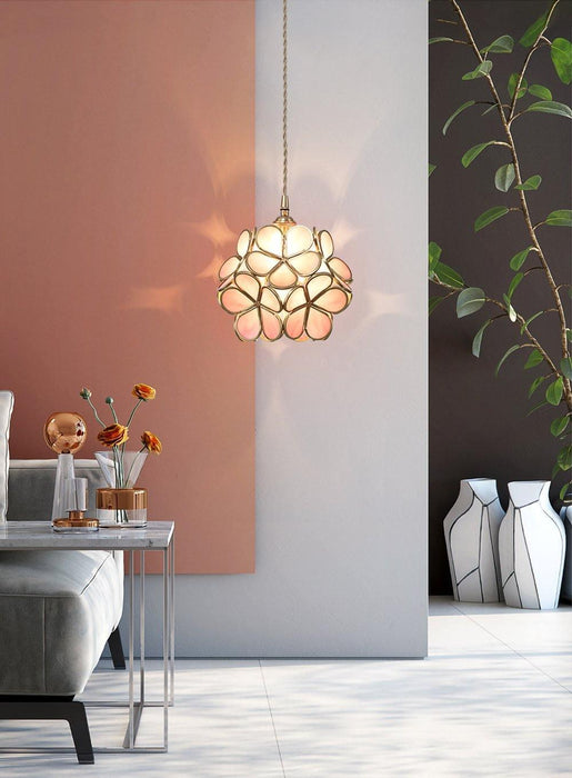 Glass Petal Pendant Light - Simprolos
