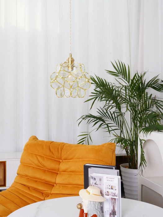 Glass Petal Pendant Light - Simprolos