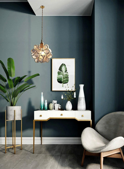 Glass Petal Pendant Light - Simprolos