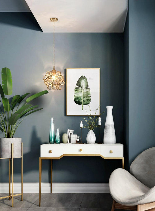 Glass Petal Pendant Light - Simprolos