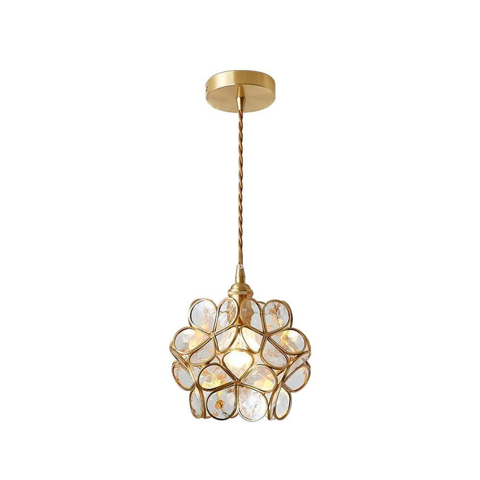 Glass Petal Pendant Light - Simprolos