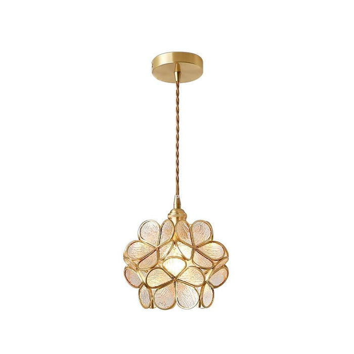 Glass Petal Pendant Light - Simprolos