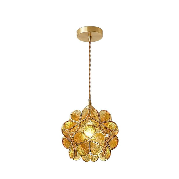 Glass Petal Pendant Light - Simprolos