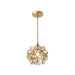 Glass Petal Pendant Light - Simprolos