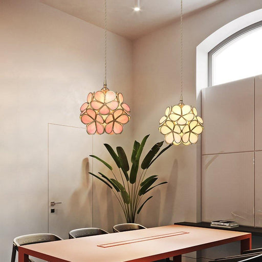 Glass Petal Pendant Light - Simprolos