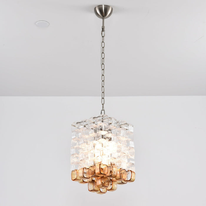 Glass Poliarte Interlocking Chandelier - Simprolos