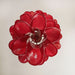 Glass Red Petals Spiral Chandelier - Simprolos