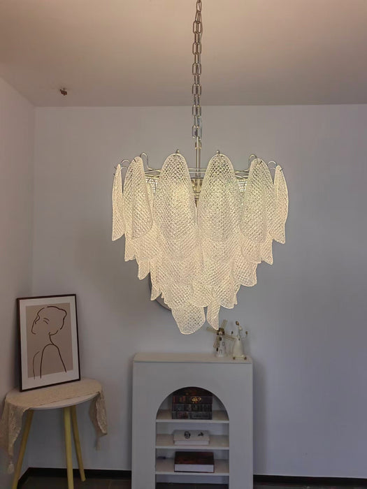 Glass Teardrop Chandelier - Simprolos