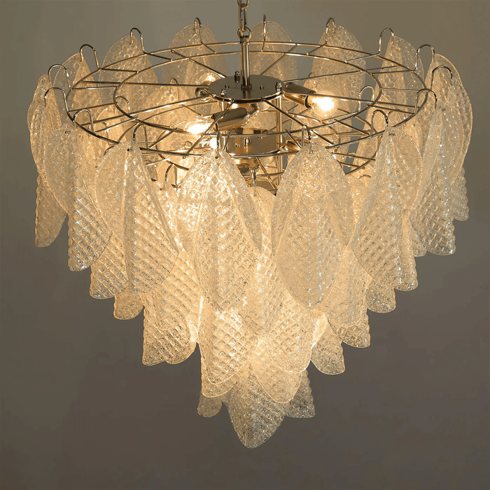Glass Teardrop Chandelier - Simprolos