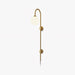 Globe Brass Plug - in Wall Sconce - Simprolos