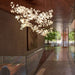 Gold White Leaves Combination Gingko Chandeliers - Simprolos