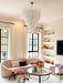Grid Glass Waterfall Chandelier - Simprolos