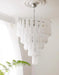Grid Glass Waterfall Chandelier - Simprolos