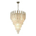 Grid Glass Waterfall Chandelier - Simprolos