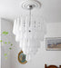 Grid Glass Waterfall Chandelier - Simprolos