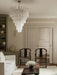 Grid Glass Waterfall Chandelier - Simprolos