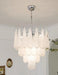Grid Glass Waterfall Chandelier - Simprolos