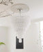 Grid Glass Waterfall Chandelier - Simprolos