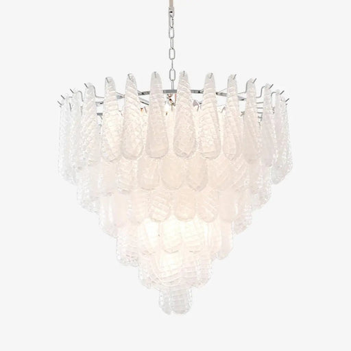 Grid Glass Waterfall Chandelier - Simprolos