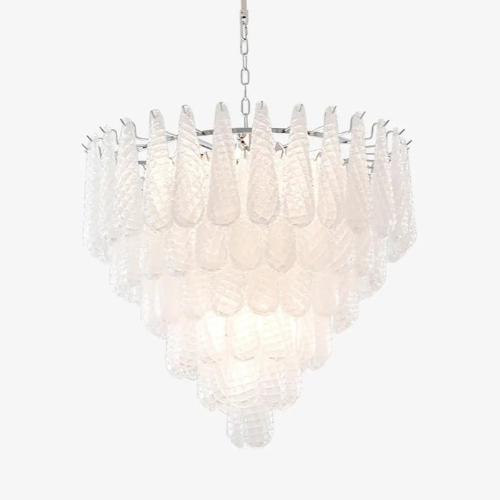 Grid Glass Waterfall Chandelier - Simprolos