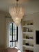 Grid Glass Waterfall Chandelier - Simprolos