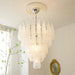 Grid Glass Waterfall Chandelier - Simprolos