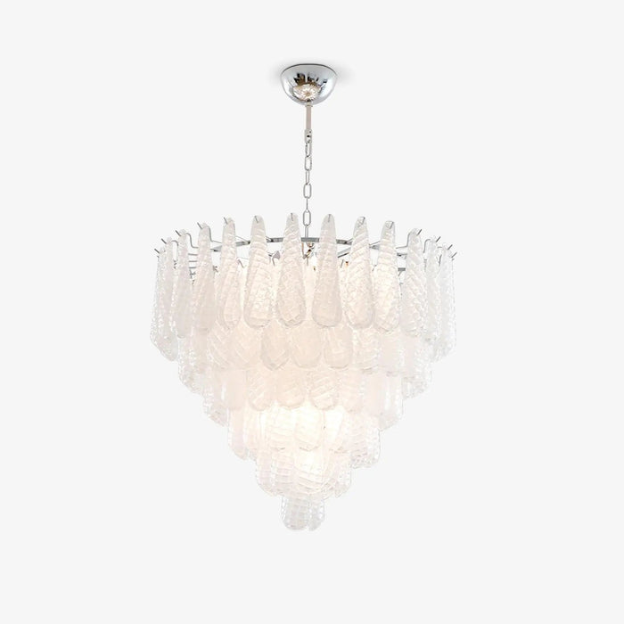 Grid Glass Waterfall Chandelier - Simprolos