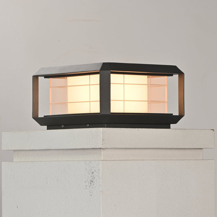 Grid Guard Solar Lantern Outdoor Lamp - Simprolos