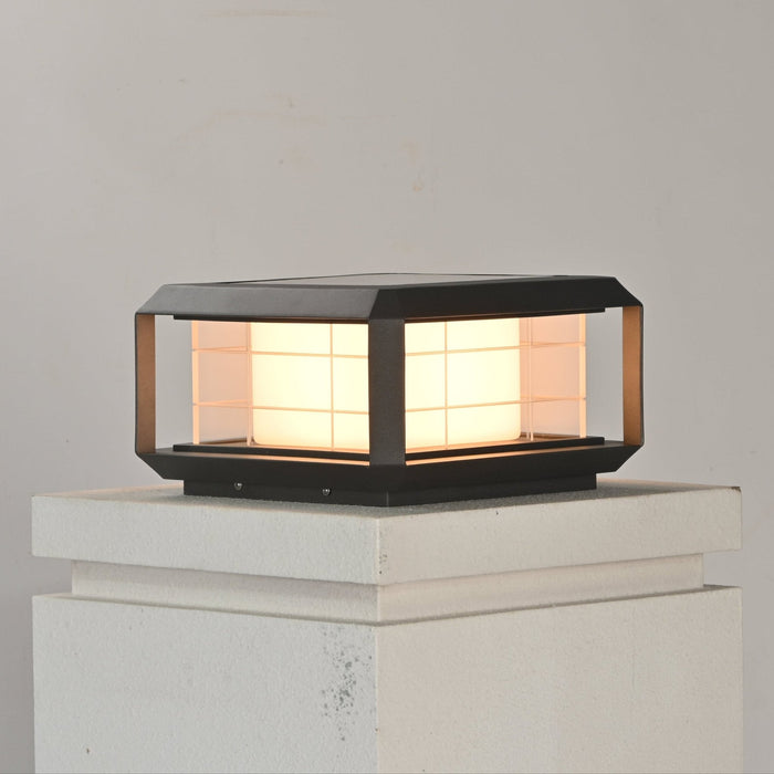 Grid Guard Solar Lantern Outdoor Lamp - Simprolos