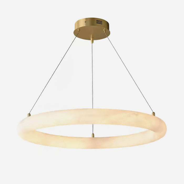 Halo di Pietra Alabaster Chandelier - Simprolos
