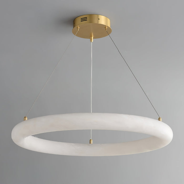 Halo di Pietra Alabaster Chandelier - Simprolos