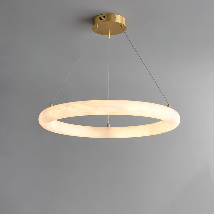 Halo di Pietra Alabaster Chandelier - Simprolos