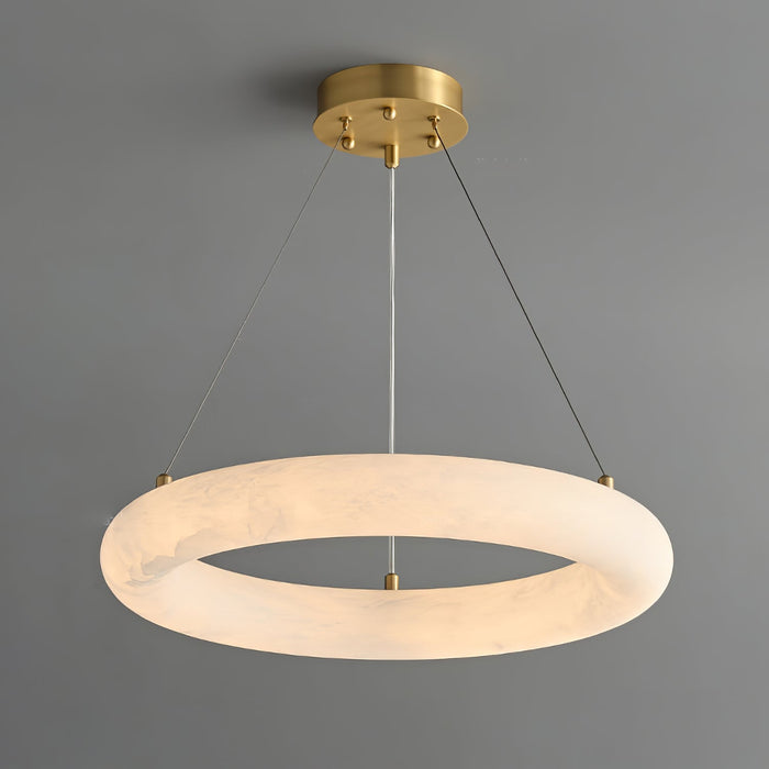 Halo di Pietra Alabaster Chandelier - Simprolos