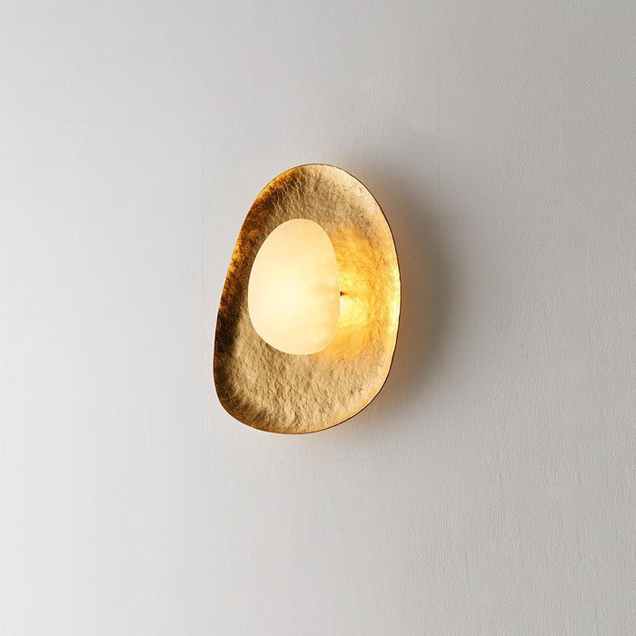Haloform Aurea Alabaster Wall Lamp - Simprolos