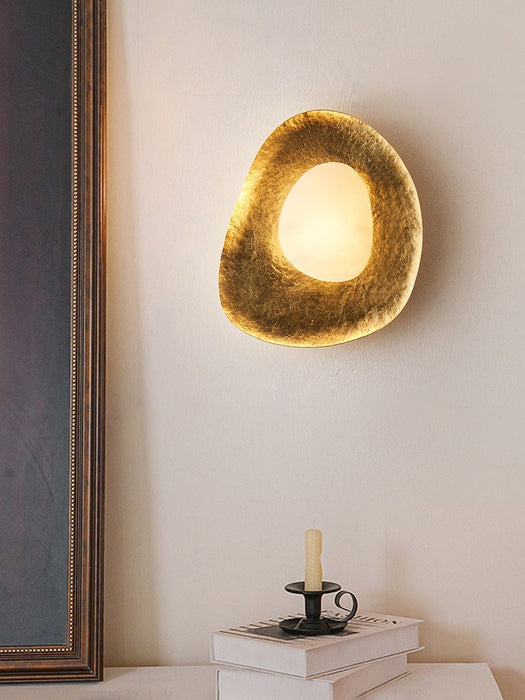 Haloform Aurea Alabaster Wall Lamp - Simprolos