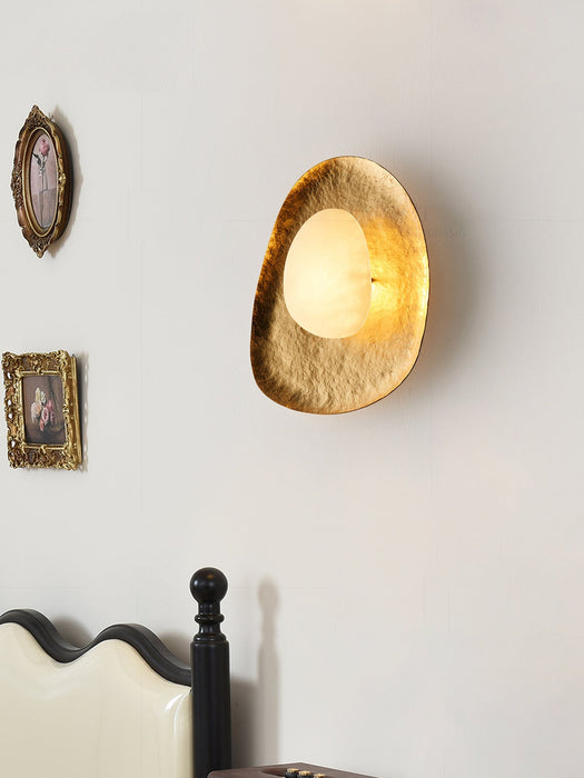 Haloform Aurea Alabaster Wall Lamp - Simprolos