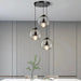 Handblown Stained Glass Orb Pendant Light Lampshade - Simprolos