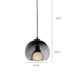 Handblown Stained Glass Orb Pendant Light Lampshade - Simprolos