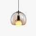 Handblown Stained Glass Orb Pendant Light Lampshade - Simprolos