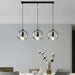 Handblown Stained Glass Orb Pendant Light Lampshade - Simprolos